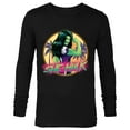 thumbnail image 1 of Marvel She-Hulk Jennifer Walters Palm Tree Flex - Long Sleeve T-Shirt for Men - Customized-Black, 1 of 5