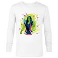 thumbnail image 1 of Marvel She-Hulk Jennifer Walters #She-Hulk Hashtag - Long Sleeve T-Shirt for Men - Customized-White, 1 of 5