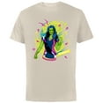 thumbnail image 1 of Marvel She-Hulk Jennifer Walters #She-Hulk Hashtag - Short Sleeve Cotton T-Shirt for Adults - Customized-Natural, 1 of 5
