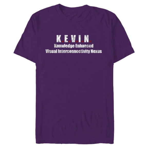 Marvel She-Hulk K.E.V.I.N. Disney+ - Short Sleeve Blended T-Shirt for Adults - Customized-Purple