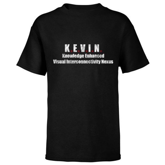Marvel She-Hulk K.E.V.I.N. Disney+ - Short Sleeve T-Shirt for Kids - Customized-Black