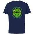 thumbnail image 1 of Marvel She-Hulk My Name is Leapfrog Disney+ - Short Sleeve Cotton T-Shirt for Adults - Customized-Navy, 1 of 5