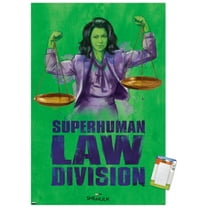 Marvel She-Hulk - Super-Human Law Division Wall Poster, 22.375" x 34"