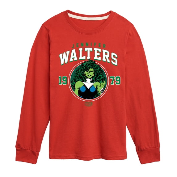 Marvel - She-Hulk Walters Long Sleeve Graphic T-Shirt