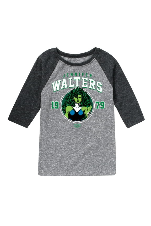 She Hulk - Walters - Kids Raglan