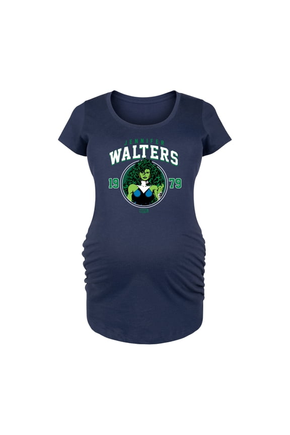 She Hulk - Walters - Maternity Scoop Neck Graphic T-Shirt