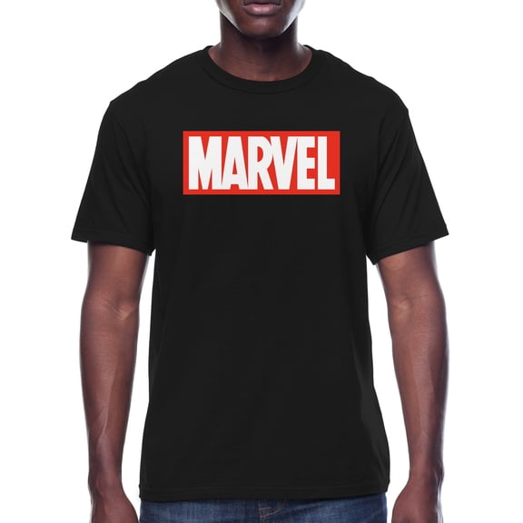 Marvel Short Sleeve Graphic Crew Neck Relaxed Fit T-Shirt (Men's or Men's Big & Tall), 1 Pack