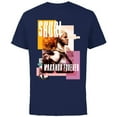 thumbnail image 1 of Marvel Shuri Wakanda Forever - Short Sleeve Cotton T-Shirt for Adults - Customized-Navy, 1 of 5