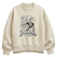 thumbnail image 1 of Marvel - Sketch Spider-Man - Women's Oversized Fleece Crew Sweatshirt, 1 of 4