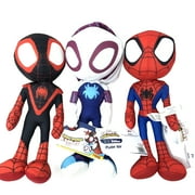Marvel Soft Spider-Man Stuffed Animals and Plush Toys, 3 Piece