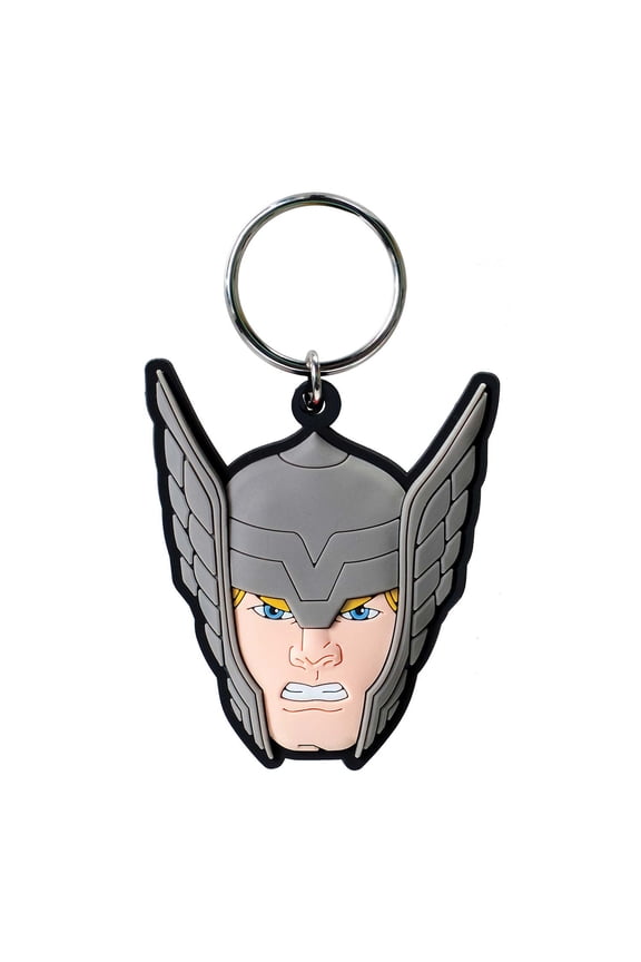 Marvel Soft Touch PVC Key Ring: (Head)