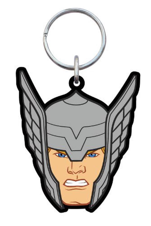 Marvel Soft Touch PVC Key Ring: (Head)