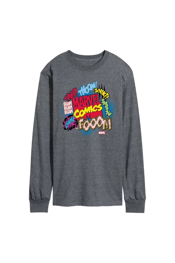 - Sound Effects - Men's Long Sleeve Graphic T-Shirt