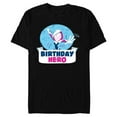 thumbnail image 1 of Marvel Spider-Gwen Ghost Spider Toony Confetti Birthday Hero - Short Sleeve Blended T-Shirt for Adults - Customized-Black, 1 of 5