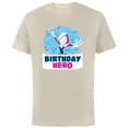 thumbnail image 1 of Marvel Spider-Gwen Ghost Spider Toony Confetti Birthday Hero - Short Sleeve Cotton T-Shirt for Adults - Customized-Natural, 1 of 5