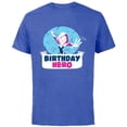 thumbnail image 1 of Marvel Spider-Gwen Ghost Spider Toony Confetti Birthday Hero - Short Sleeve Cotton T-Shirt for Adults - Customized-Royal Heather, 1 of 5