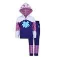 thumbnail image 1 of Marvel Spider-Gwen Ghost Spider Zip Up Hooded Sweatshirt and Pants Set (Girls), 2 Piece Set, Sizes 2T-7, 1 of 7