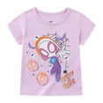 thumbnail image 1 of Marvel Spider-Gwen Short Sleeve Halloween T-Shirt (Girls), Sizes 2T-7, 1 of 4
