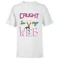 thumbnail image 1 of Marvel Spider-Gwen Valentine’s Day Love Caught In My Web - Short Sleeve T-Shirt for Kids - Customized-White, 1 of 5