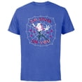 thumbnail image 1 of Marvel Spider-Gwen Valentine’s Day Love I’m Stuck On You - Short Sleeve Cotton T-Shirt for Adults - Customized-Royal Heather, 1 of 5