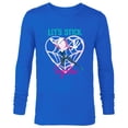 thumbnail image 1 of Marvel Spider-Gwen Valentine’s Day Love Let’s Stick Together - Long Sleeve T-Shirt for Men - Customized-Navy, 1 of 5