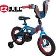 thumbnail image 1 of Marvel Spider-Man 12" Boys’ EZ Build Blue Bike, by Huffy, 1 of 10