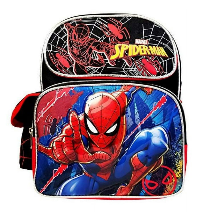 Pencil Case School Spiderman three compartments