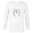 thumbnail image 1 of Marvel Spider-Man 2 Game Spider Logo - Long Sleeve T-Shirt for Men – Customized-White, 1 of 5
