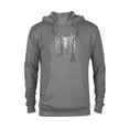 thumbnail image 1 of Marvel Spider-Man 2 Game Spider Logo - Pullover Hoodie for Adults – Customized-Graphite Heather, 1 of 5