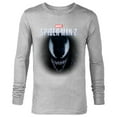 thumbnail image 1 of Marvel Spider-Man 2 Game Venom Face - Long Sleeve T-Shirt for Men – Customized-Athletic Heather, 1 of 5