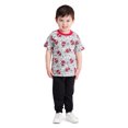 thumbnail image 1 of Marvel Spider Man 2 Piece Jogger Set for Boys, Spidey Short Sleeve Shirt and Sports Pants, Size 3T Gray, 1 of 5