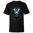 thumbnail image 1 of Marvel Spider-Man 2 PlayStation Game Symbiote Suit & Venom - Short Sleeve T-Shirt for Kids - Customized-Black, 1 of 5