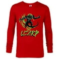 thumbnail image 1 of Marvel Spider-Man 2 PlayStation Game The Lizard Slash - Long Sleeve T-Shirt for Men - Customized-New Red, 1 of 5