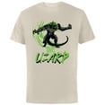 thumbnail image 1 of Marvel Spider-Man 2 PlayStation Game The Lizard Slash - Short Sleeve Cotton T-Shirt for Adults - Customized-Natural, 1 of 5