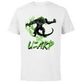 thumbnail image 1 of Marvel Spider-Man 2 PlayStation Game The Lizard Slash - Short Sleeve Cotton T-Shirt for Adults - Customized-White, 1 of 5