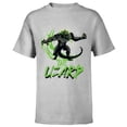 thumbnail image 1 of Marvel Spider-Man 2 PlayStation Game The Lizard Slash - Short Sleeve T-Shirt for Kids - Customized-Athletic Heather, 1 of 5