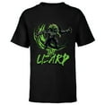 thumbnail image 1 of Marvel Spider-Man 2 PlayStation Game The Lizard Slash - Short Sleeve T-Shirt for Kids - Customized-Black, 1 of 5