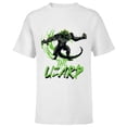 thumbnail image 1 of Marvel Spider-Man 2 PlayStation Game The Lizard Slash - Short Sleeve T-Shirt for Kids - Customized-White, 1 of 5