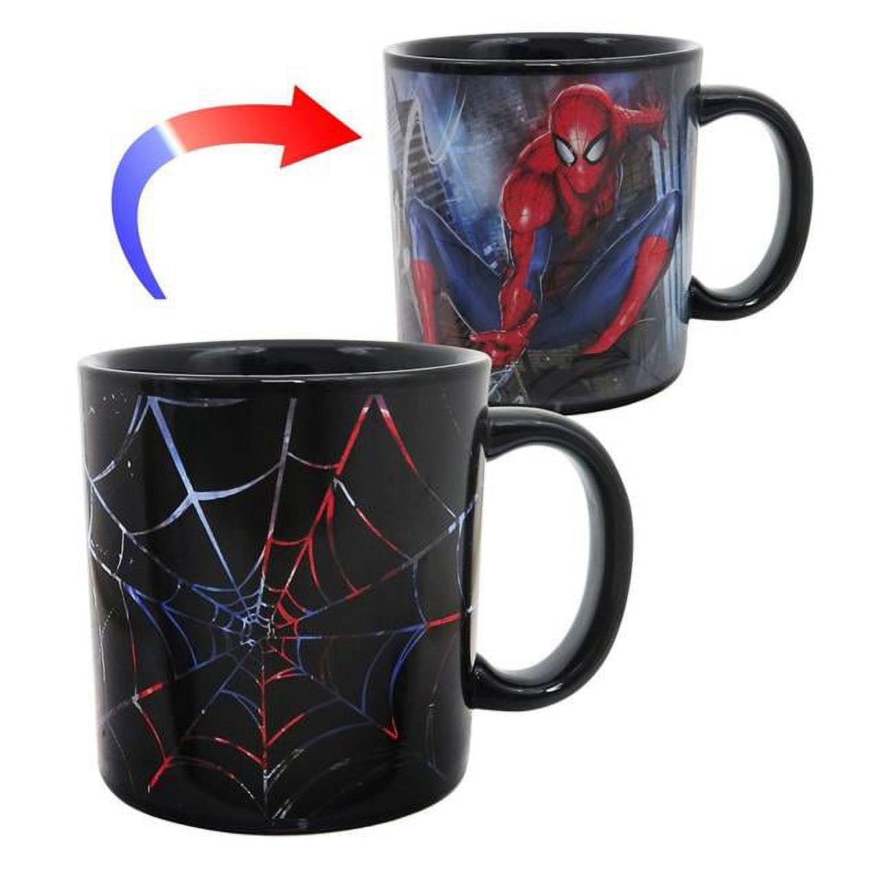 Marvel Spider-Man 20 Oz. Ceramic Heat Reactive Mug 