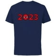 thumbnail image 1 of Marvel Spider-Man 2023 Web Logo New Year - Short Sleeve Cotton T-Shirt for Adults - Customized-Navy, 1 of 5
