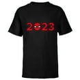 thumbnail image 1 of Marvel Spider-Man 2023 Web Logo New Year - Short Sleeve T-Shirt for Kids - Customized-Black, 1 of 5