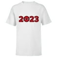 thumbnail image 1 of Marvel Spider-Man 2023 Web Logo New Year - Short Sleeve T-Shirt for Kids - Customized-White, 1 of 5