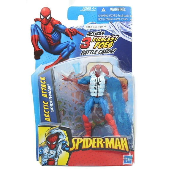 Marvel Spider-Man 3.75 Inch Action Figure - Arctic Attack Spider-Man