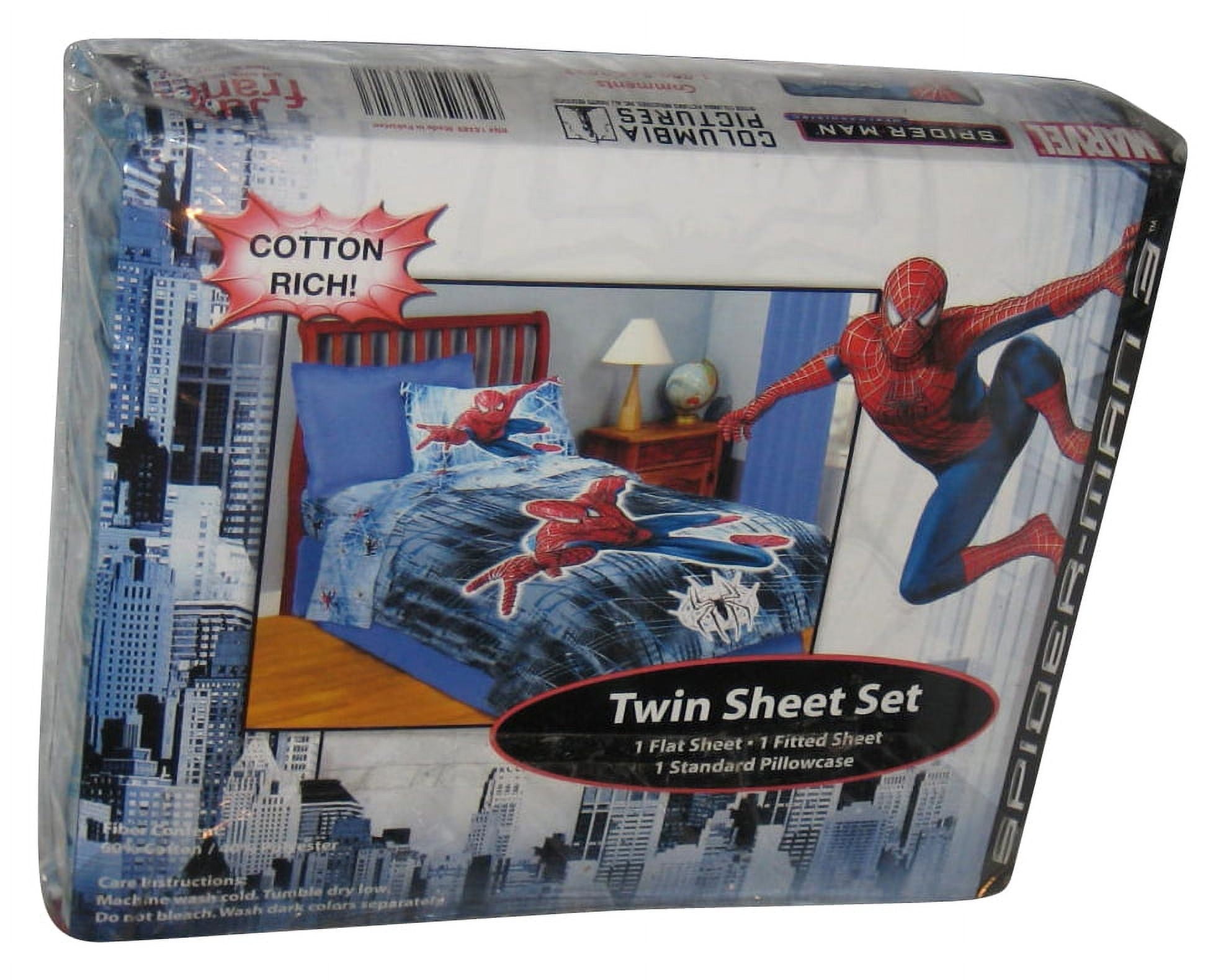 Marvel Spider-Man 3 Movie (2008) Jay Franco Twin Sheet Set w