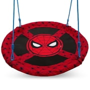 Marvel Spider-Man 40-inch Saucer Swing – Includes Hardware for Swing Set or Tree Attachment