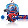 thumbnail image 1 of Marvel Spider-Man Kids Backpack & Lunch Bag 5 Piece Set, Spiderman, 1 of 5