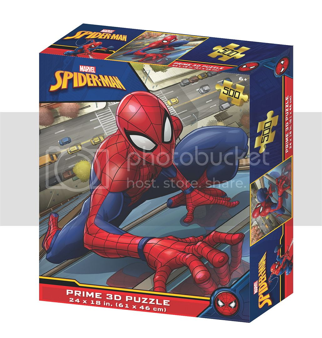 Marvel Spider-Man 500 Piece Puzzle Ages 6+