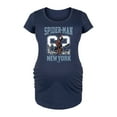 thumbnail image 1 of Marvel Spider-Man - 62 New York - Maternity Scoop Neck Graphic T-Shirt, 1 of 5