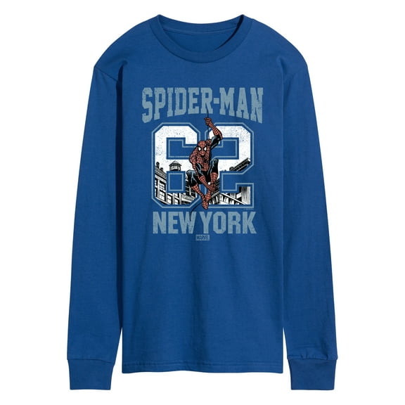 Marvel Spider-Man - 62 New York - Men's Long Sleeve Graphic T-Shirt
