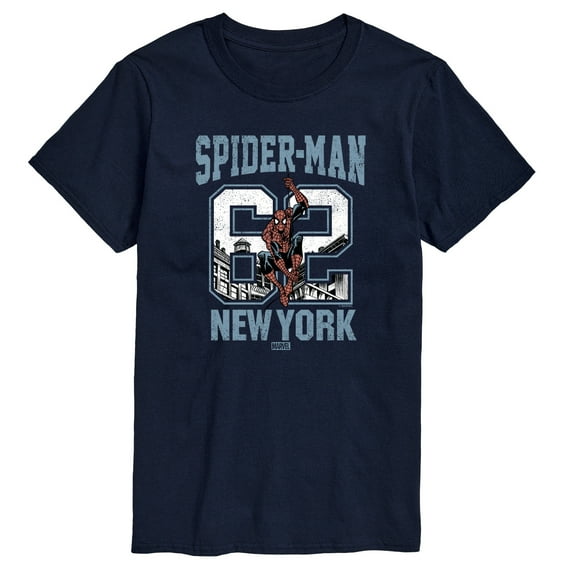 Marvel Spider-Man - 62 New York - Men's Short Sleeve Graphic T-Shirt